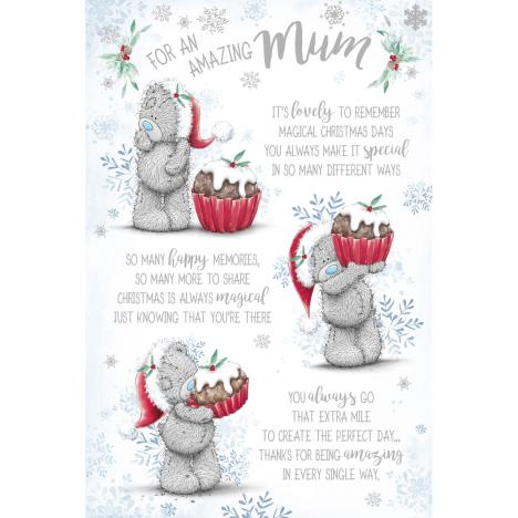 Amazing Mum Verse Me to You Bear Christmas Card £2.49
